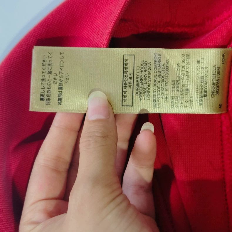 Burberry Burberry War Horse Red Sweatshirt-yf Size US L / EU 52-54 / 3 - 8 Thumbnail