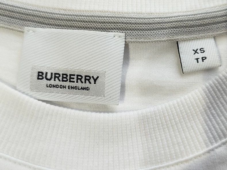 Burberry Burberry White Short Sleeve T-shirt-yf Size US XS / EU 42 / 0 - 4 Thumbnail