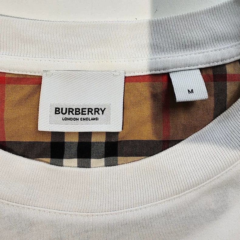 Burberry Burberry Check Sleeve Short Sleeve Shirt-yf Size US M / EU 48-50 / 2 - 7 Thumbnail
