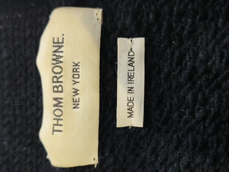 Thom Browne Thom Browne Wool Knit Cardigan-yf Size US XXL / EU 58 / 5 - 3 Thumbnail
