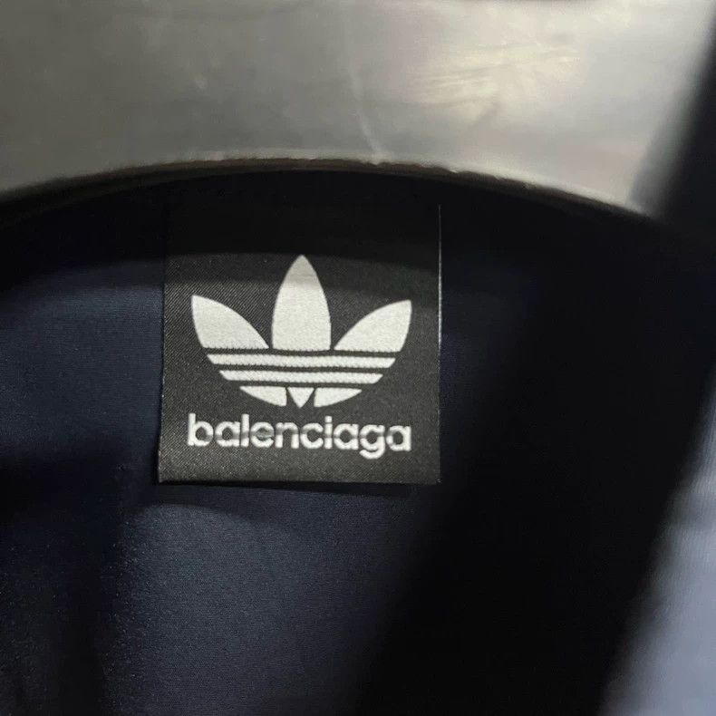 Balenciaga Balenciaga collaborative dark blue lapel long-sleeve shirt-yf Size US M / EU 48-50 / 2 - 5 Thumbnail