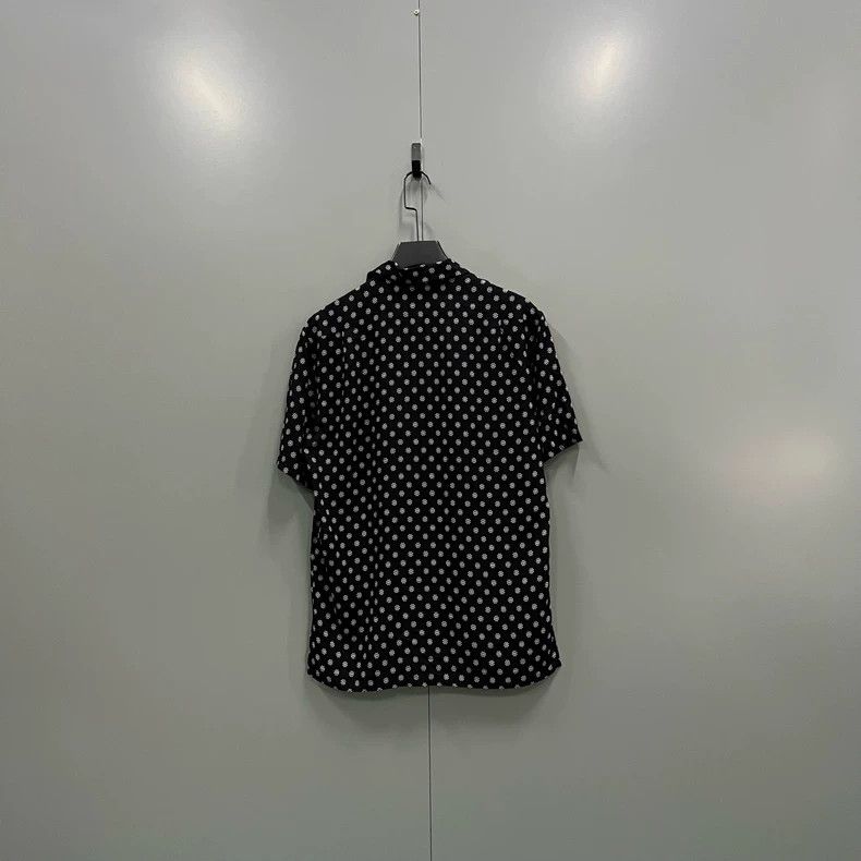 Saint Laurent Paris Saint Laurent Floral Polka Dot Shirt-yf Size US M / EU 48-50 / 2 - 2 Thumbnail