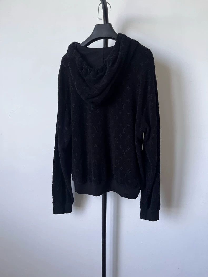 Louis Vuitton Louis Vuitton Men's Black Zip Hoodie-yf Size US S / EU 44-46 / 1 - 2 Thumbnail