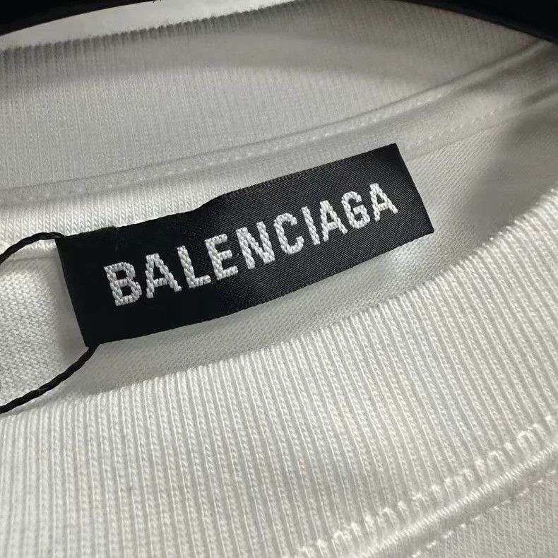 Balenciaga Balenciaga White Coke Print Oversized T-Shirt-yf Size US S / EU 44-46 / 1 - 3 Thumbnail