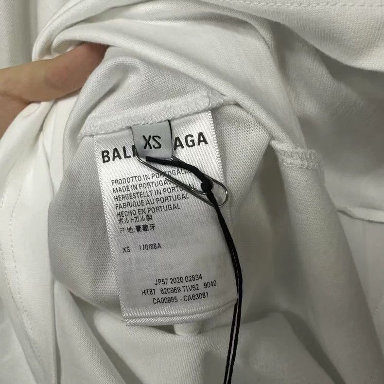 Balenciaga Balenciaga White Coke Print Oversized T-Shirt-yf Size US S / EU 44-46 / 1 - 4 Thumbnail