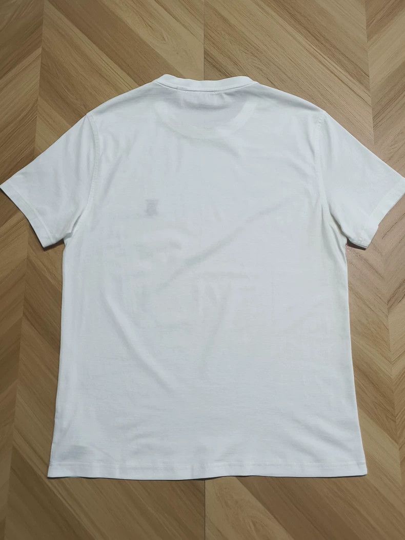 Burberry Burberry White Short Sleeve Embroidered T-Shirt-yf Size US S / EU 44-46 / 1 - 2 Thumbnail
