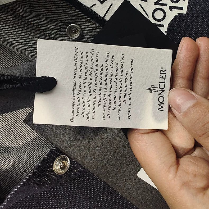 Moncler Men's Moncler Denim Jacket-yf Size US M / EU 48-50 / 2 - 5 Thumbnail