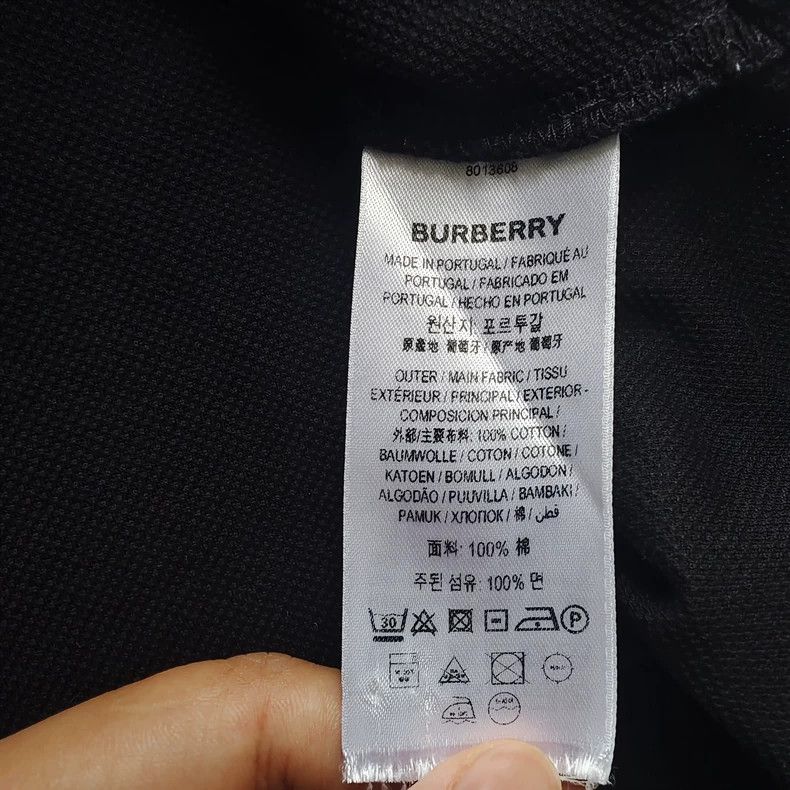 Burberry Burberry Black Polo Shirt with Logo-yf Size US XS / EU 42 / 0 - 5 Thumbnail