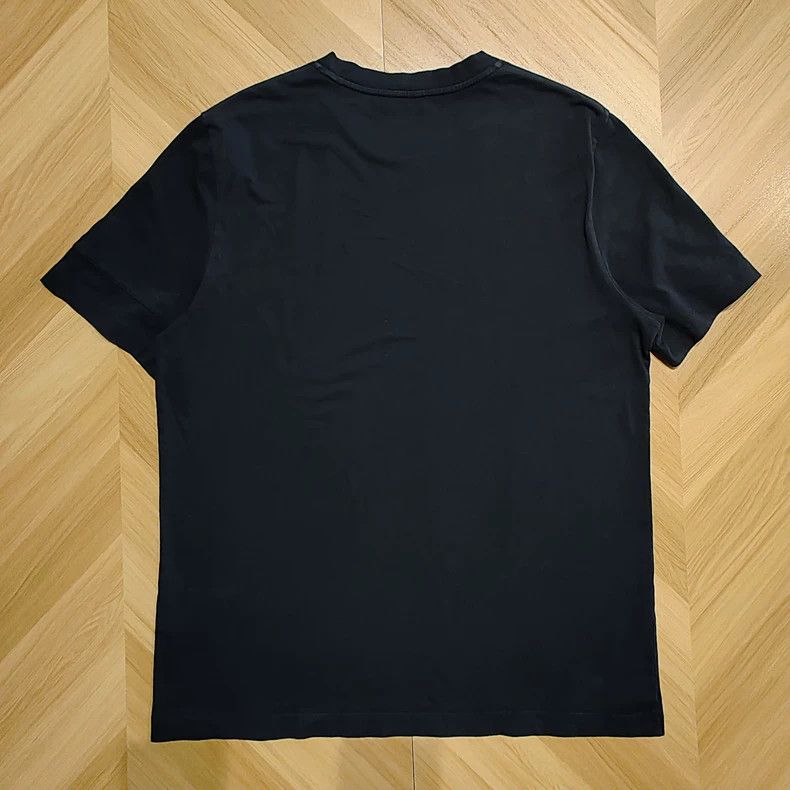 Moncler Moncler Men's Black Short Sleeve T-shirt-yf Size US M / EU 48-50 / 2 - 2 Thumbnail