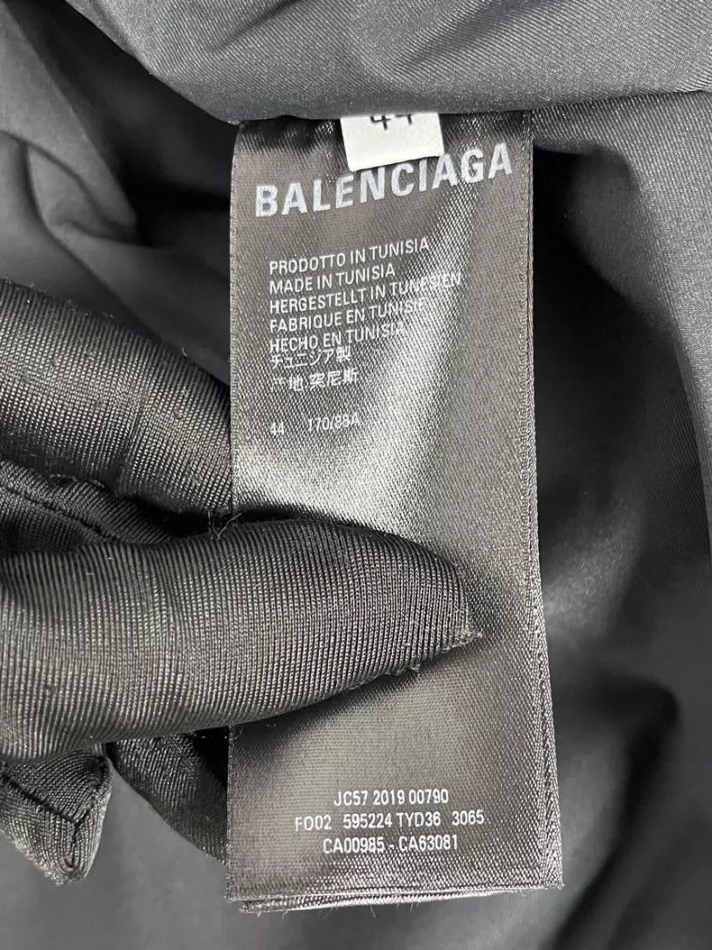 Balenciaga Balenciaga Green Puffer Jacket with Logo-yf Size US M / EU 48-50 / 2 - 5 Thumbnail