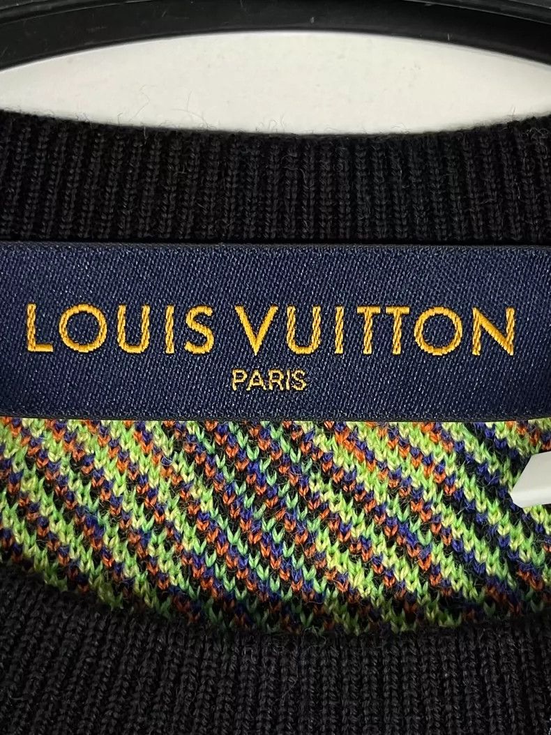 Louis Vuitton Louis Vuitton Flame Print Long Sleeve Sweater-yf Size US M / EU 48-50 / 2 - 6 Thumbnail