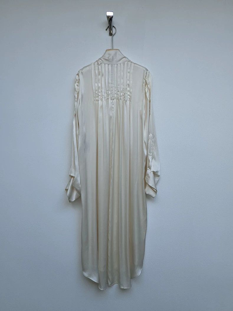 Ann Demeulemeester Ann Demeulemeester Silk Long Sleeve Shirt-yf Size US M / EU 48-50 / 2 - 3 Thumbnail