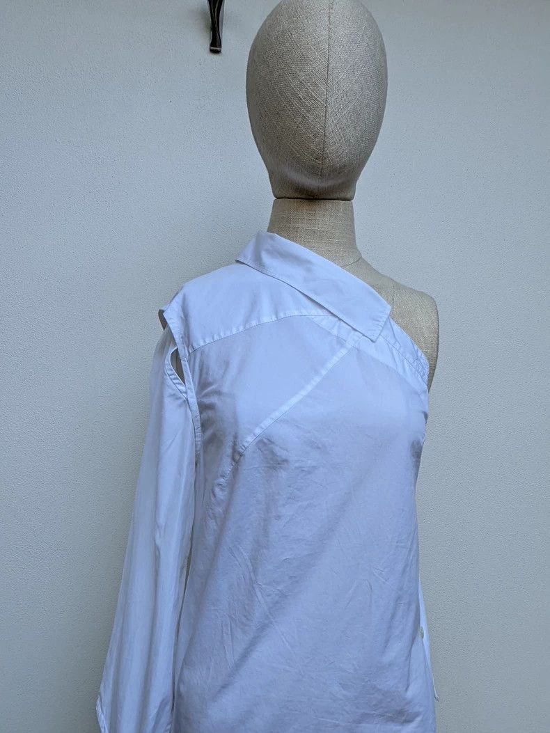 Ann Demeulemeester Ann Demeulemeester Deconstructed Shirt-yf Size US M / EU 48-50 / 2 - 4 Thumbnail