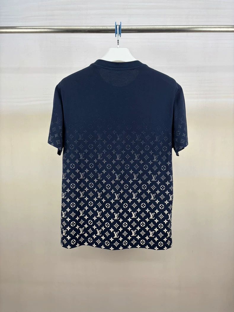 Louis Vuitton Louis Vuitton Blue Gradient Short Sleeve Tee-yf Size US L / EU 52-54 / 3 - 2 Thumbnail