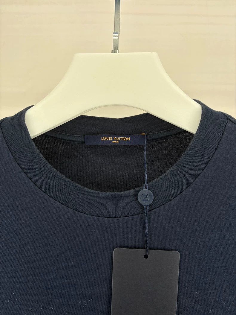 Louis Vuitton Louis Vuitton Blue Gradient Short Sleeve Tee-yf Size US L / EU 52-54 / 3 - 4 Thumbnail