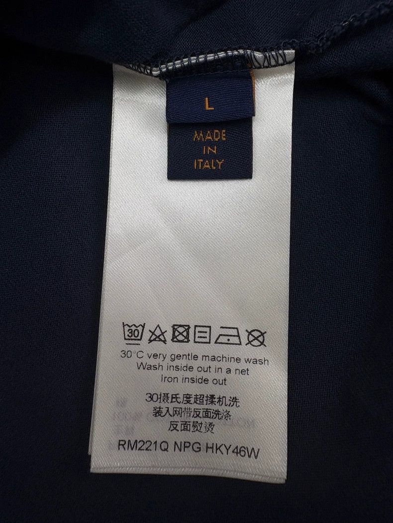 Louis Vuitton Louis Vuitton Blue Gradient Short Sleeve Tee-yf Size US L / EU 52-54 / 3 - 6 Thumbnail