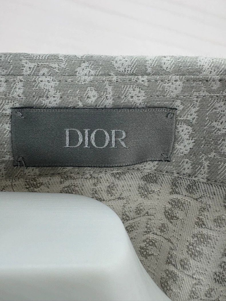 Dior Dior Gray White Gradient Print Shirt-yf Size US XXL / EU 58 / 5 - 5 Thumbnail