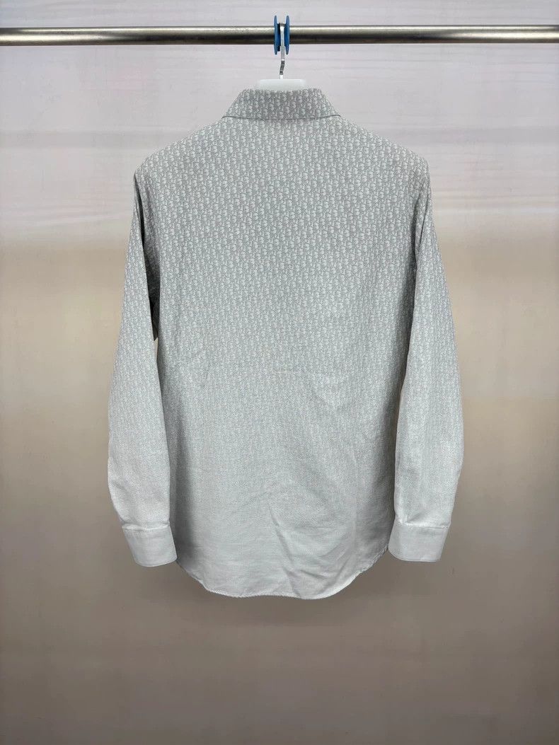 Dior Dior Gray White Gradient Print Shirt-yf Size US XXL / EU 58 / 5 - 2 Thumbnail