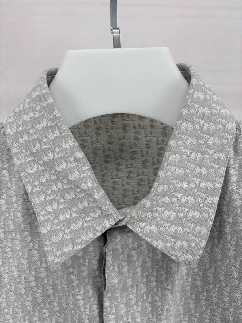 Dior Dior Gray White Gradient Print Shirt-yf Size US XXL / EU 58 / 5 - 4 Thumbnail