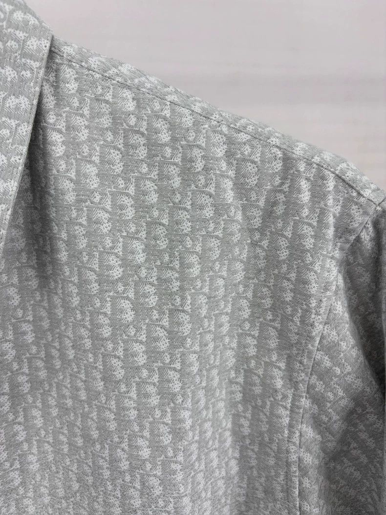 Dior Dior Gray White Gradient Print Shirt-yf Size US XXL / EU 58 / 5 - 3 Thumbnail