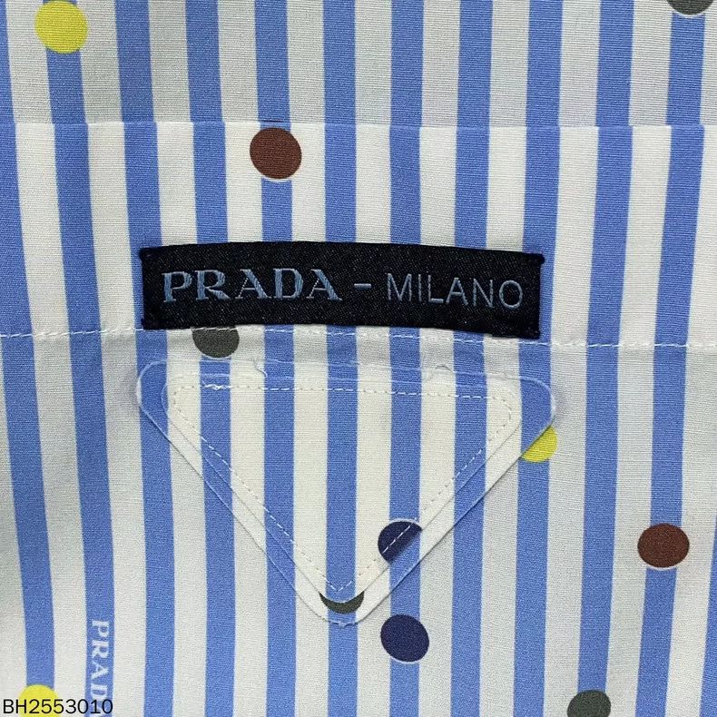 Louis Vuitton Louis Vuitton Striped Short Sleeve Shirt-yf Size US M / EU 48-50 / 2 - 6 Thumbnail