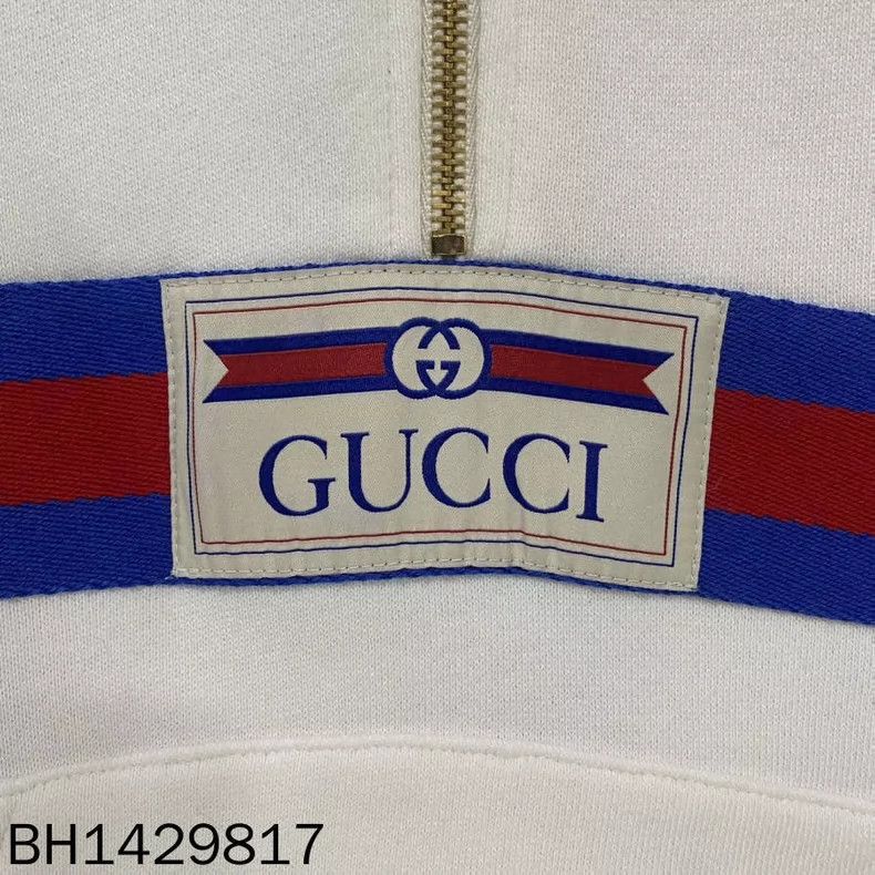 Gucci Gucci Red Blue Stripe Zip Hoodie-yf Size US XS / EU 42 / 0 - 6 Thumbnail