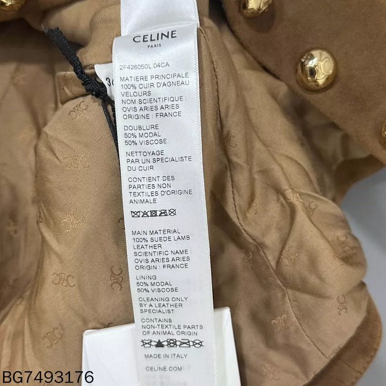 Celine Celine Brown Suede Leather Jacket-yf Size XS / US 0-2 / IT 36-38 - 6 Thumbnail