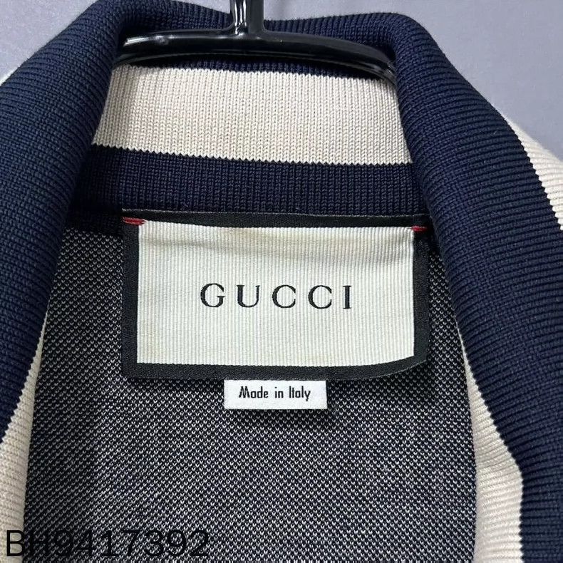 Gucci Gucci Blue GG Print Varsity Jacket-yf Size US M / EU 48-50 / 2 - 4 Thumbnail