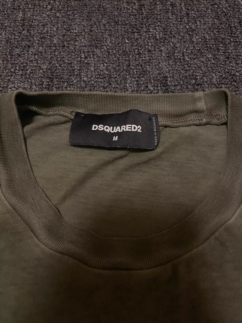 Dsquared2 Dsquared2 Washed Green Graphic T-Shirt-yf Size US M / EU 48-50 / 2 - 2 Thumbnail