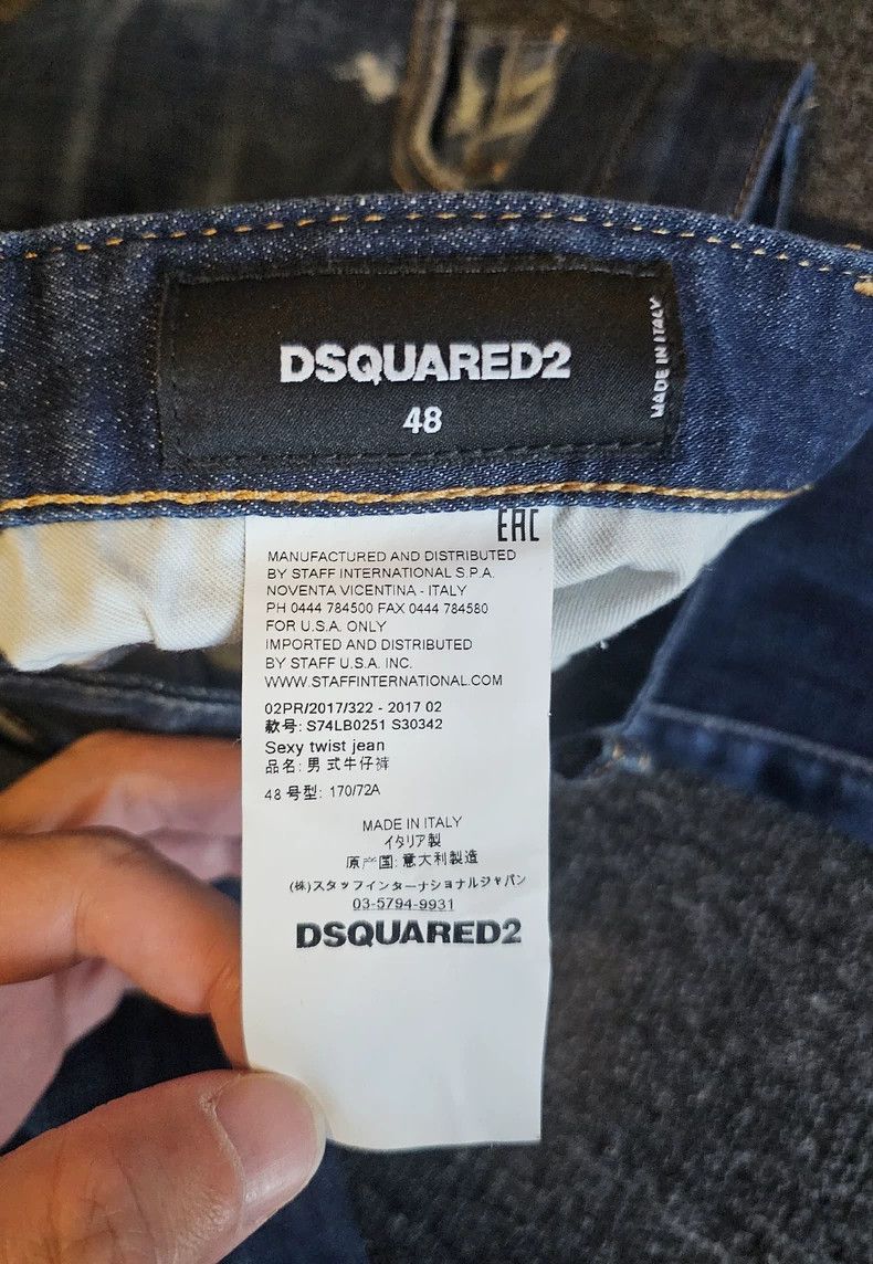 Dsquared2 Dsquared2 Distressed Denim Jeans-yf Size US 32 / EU 48 - 7 Thumbnail