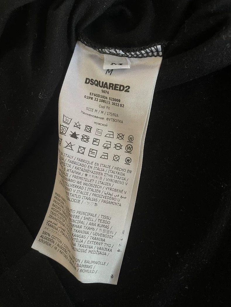 Dsquared2 DSQUARED2 Short Sleeve Graphic T-Shirt-yf Size US M / EU 48-50 / 2 - 4 Thumbnail