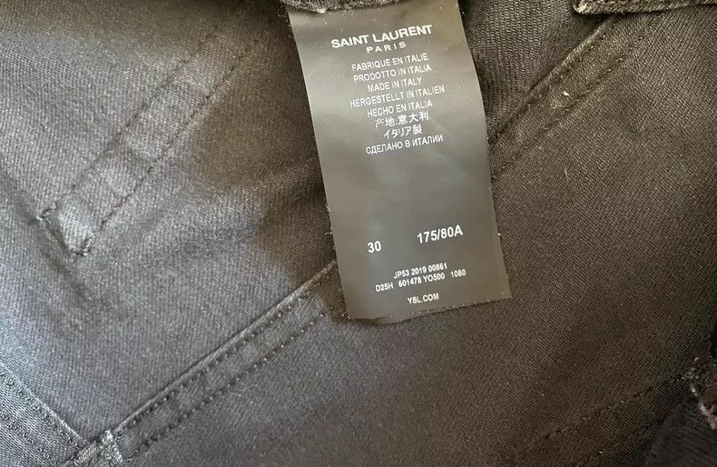 Yves Saint Laurent Saint Laurent Classic D21 Slim Jeans-yf Size US 30 / EU 46 - 6 Thumbnail