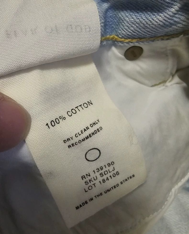 Fear of God Fear of God Light Blue Denim Jeans-yf Size US 30 / EU 46 - 7 Thumbnail
