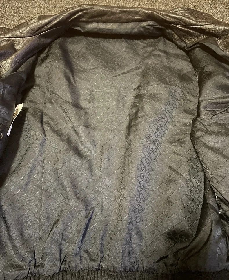 Dolce & Gabbana Dolce&Gabbana Leather Jacket-yf Size US L / EU 52-54 / 3 - 7 Thumbnail