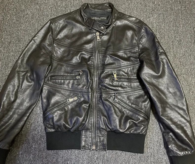 Dolce & Gabbana Dolce&Gabbana Leather Jacket-yf Size US L / EU 52-54 / 3 - 3 Thumbnail