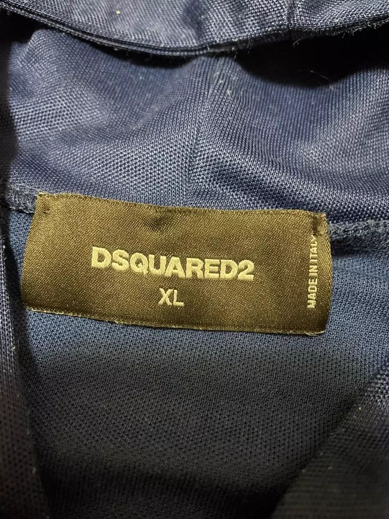 Dsquared2 Dsquared2 Blue Hooded Zip Jacket-yf Size US XL / EU 56 / 4 - 3 Thumbnail