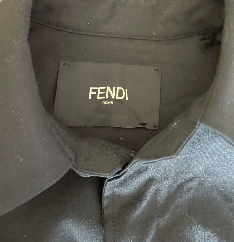 Fendi Fendi Wool Jacket Coat-yf Size US M / EU 48-50 / 2 - 4 Thumbnail