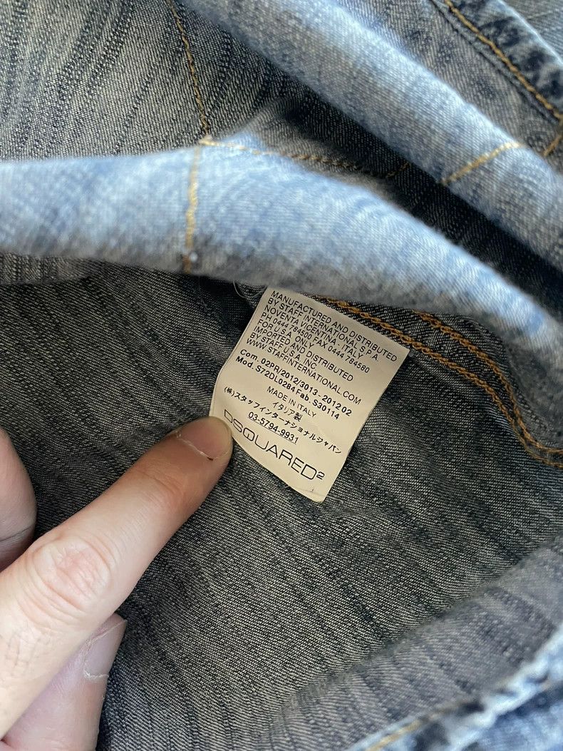 Dsquared2 Dsquared2 Classic Washed Denim Shirt-yf Size US L / EU 52-54 / 3 - 4 Thumbnail