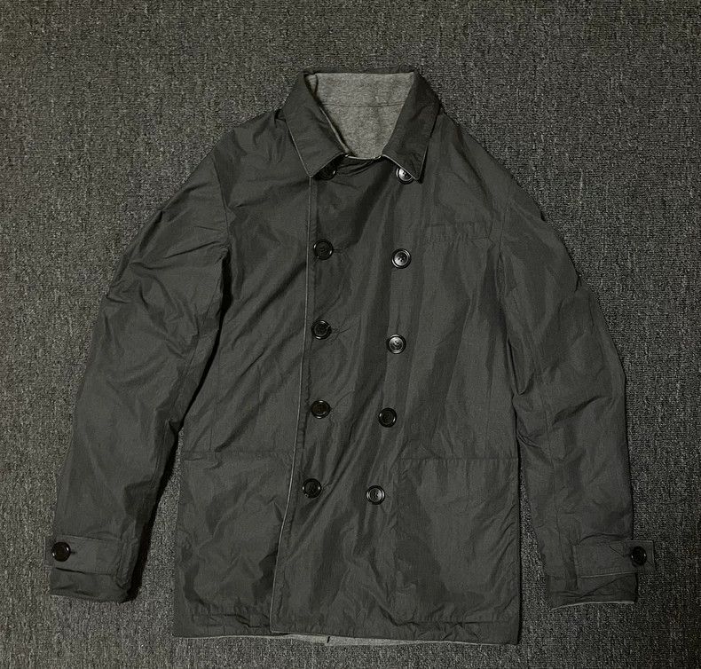 Dior Dior Gray Wool Double-Sided Coat-yf Size US L / EU 52-54 / 3 - 6 Thumbnail