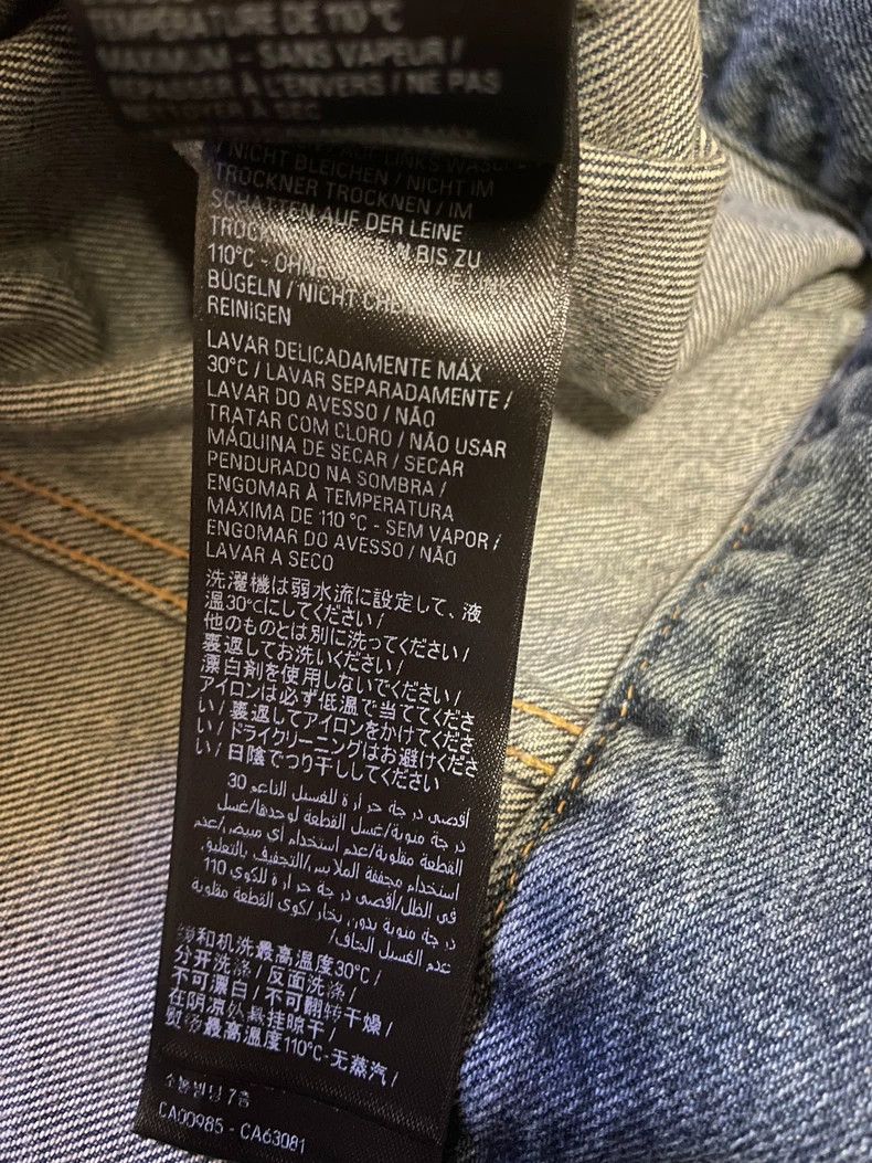 Balenciaga Balenciaga Oversized Logo Denim Jacket-yf Size US M / EU 48-50 / 2 - 7 Thumbnail