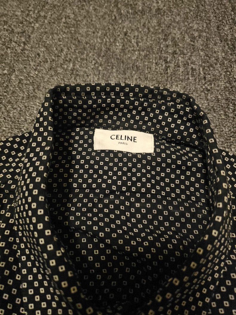 Celine Celine Long Sleeve Button Up Shirt-yf Size US L / EU 52-54 / 3 - 2 Thumbnail