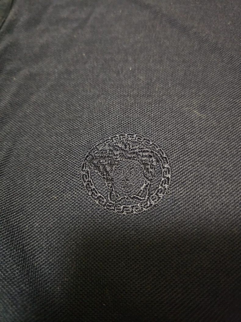 Versace Versace Blue Short Sleeve Polo Shirt-yf Size US S / EU 44-46 / 1 - 2 Thumbnail