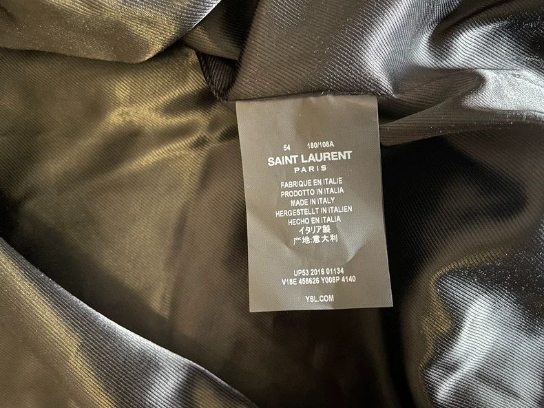 Saint Laurent Paris Saint Laurent Camouflage Bomber Jacket-yf Size US L / EU 52-54 / 3 - 7 Thumbnail