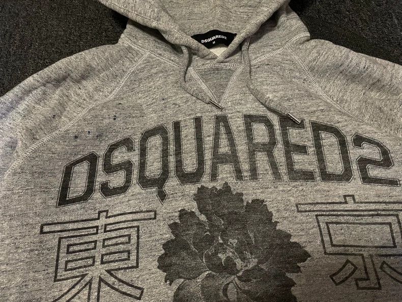 Dsquared2 Dsquared2 Tokyo Distressed Hoodie-yf Size US M / EU 48-50 / 2 - 5 Thumbnail