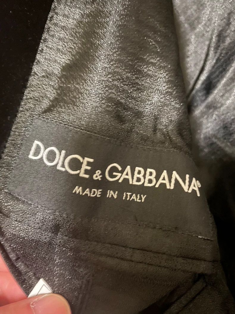 Dolce & Gabbana Dolce Gabbana Velvet Suit Set-yf Size US 44 / EU 60 - 6 Thumbnail