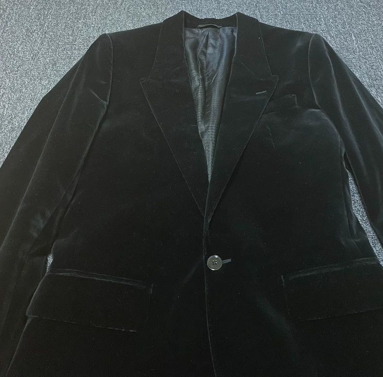 Dolce & Gabbana Dolce Gabbana Velvet Suit Set-yf Size US 44 / EU 60 - 2 Thumbnail