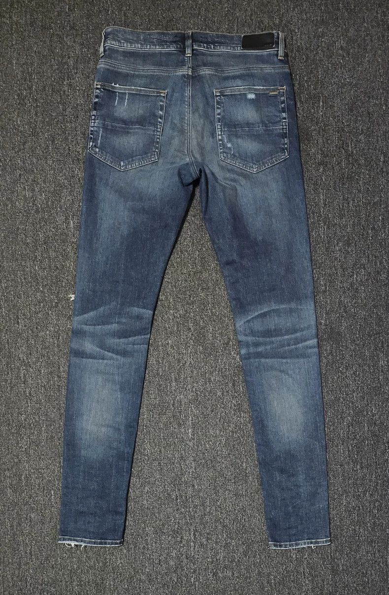 Amiri Amiri Distressed Knee Denim Jeans-yf Size US 34 / EU 50 - 3 Thumbnail
