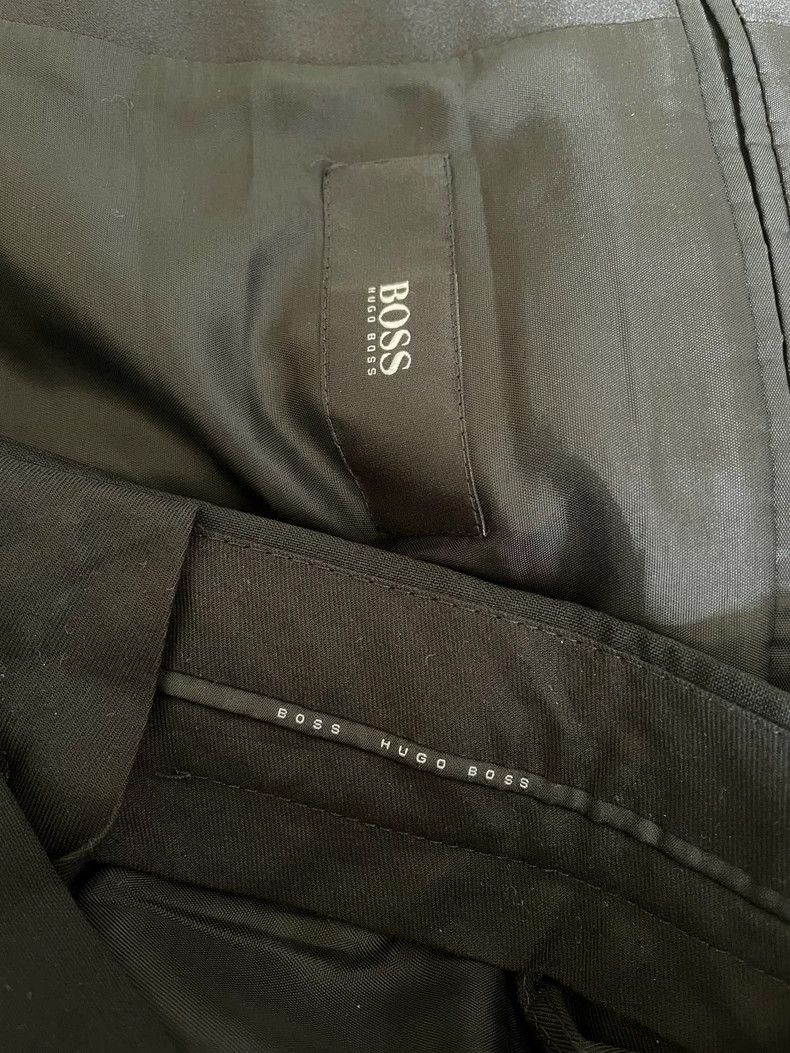 Vintage Hugo Boss Wool Suit Set with Vest-yf Size US L / EU 52-54 / 3 - 5 Thumbnail
