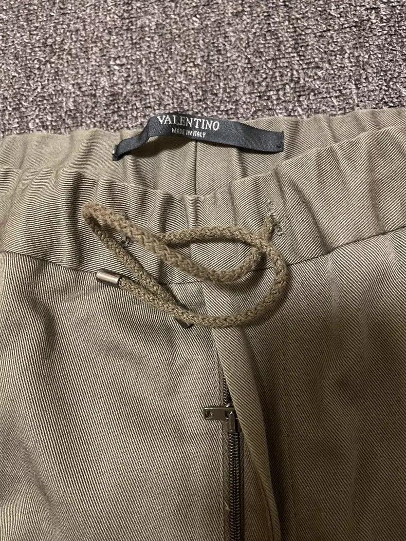 Valentino Valentino Casual Pants with Drawstring Waist-yf Size US 36 / EU 52 - 2 Thumbnail