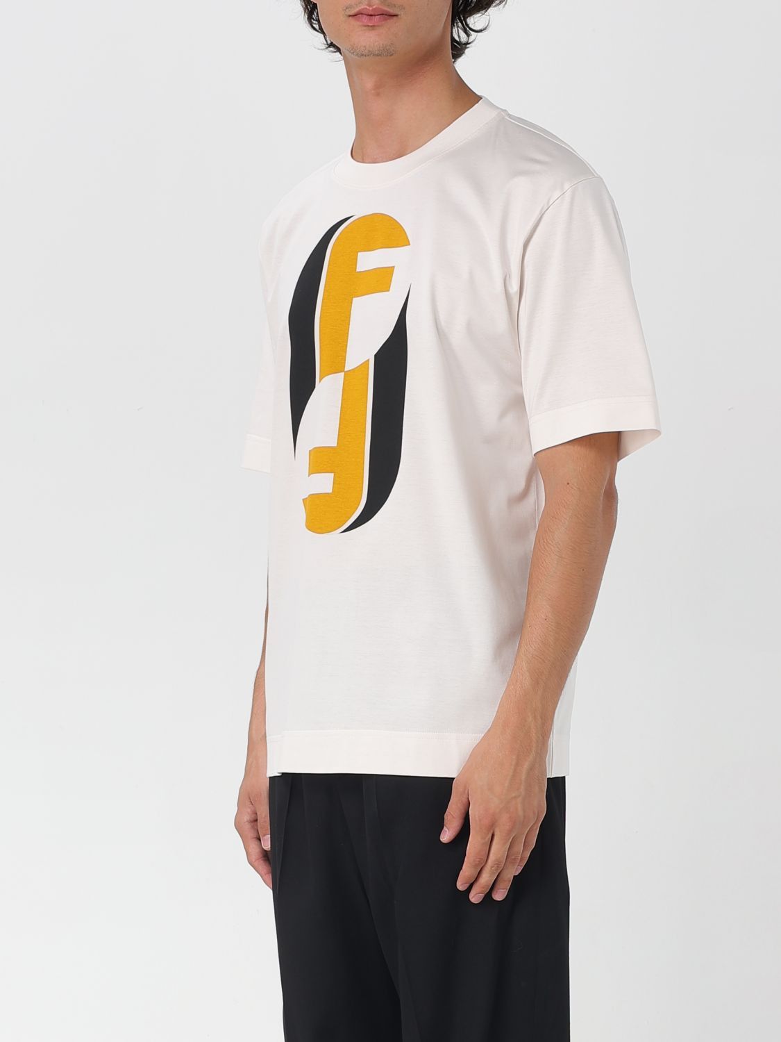 Fendi Fendi T-Shirt Men White Size US M / EU 48-50 / 2 - 4 Thumbnail